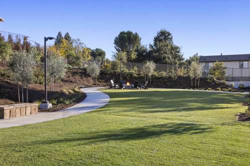 Grassy Area at Community Park at Boulevard Park